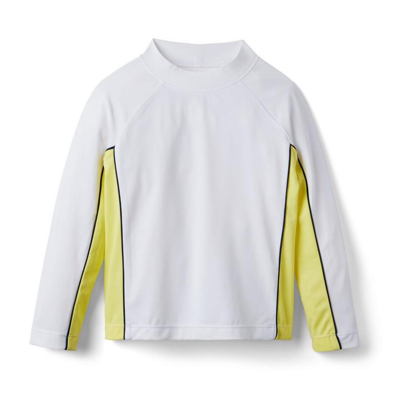 Colorblocked Recycled Rash Guard - Janie And Jack